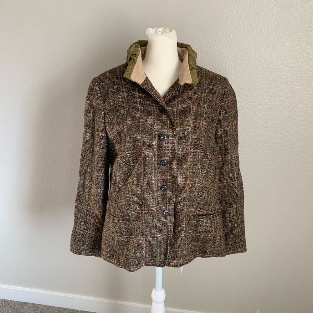 Sonia Bogner wool alpaca jacket size XL